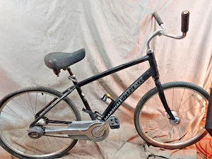 09' Trek Lime Comfort Hybrid Bike 18.5" Large 5 Speed Internal Hub Cafe Commuter - Picture 1 of 22