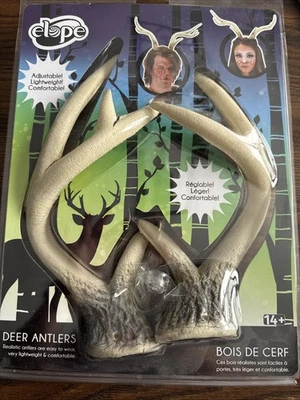Disfraz de astas de ciervo de Halloween ajustable ligero cómodo nuevo Foto 1 de 4