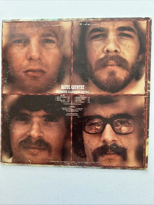 Creedence Clearwater Revival Bayou Country LP Vinyl Fantasy 8387 Scratch Side 1 - Image 1 of 4