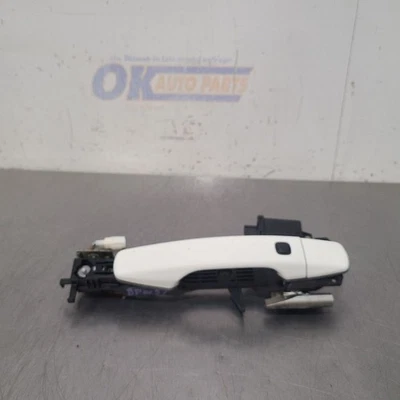 11 2011 TOYOTA LAND CRUISER НАРУЖНАЯ ДВЕРНАЯ РУЧКА ПЕРЕДНИЙ ПРАВЫЙ ПАССАЖИРСКИЙ БЕЛЫЙ  - Изображение 1 из 4