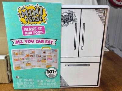 NEW MGA's Mini Verse Make It Mini Food ALL YOU CAN EAT Collection 101+ Pieces - Image 1 of 4