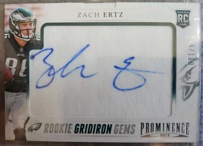 2013 Panini Prominence - Zach Ertz #200 Rookie Gridiron Gems Signatures /100... - Image 1 of 2