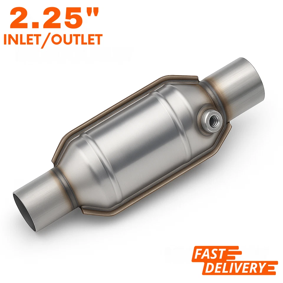 Compatible with Dodge Catalytic Converter 2.25 Universal Direct Fit - Image 1 of 4