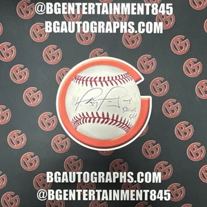 David Ortiz Autographed Boston Red Sox Signed OMLB Inscribed Baseball Beckett - Picture 1 of 3