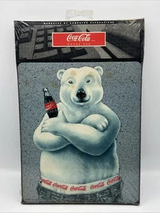 Coca-Cola 1996 Polar Bear with Coke Bottle Computer Mouse Pad NIP - Picture 1 of 3