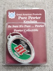 Bobby Labonte #18 Pewter Keychain NIP - Picture 1 of 2