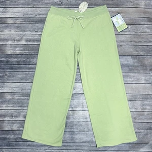 Pantalones deportivos Colorado Clothing verde menta cintura elástica pierna ancha grandes cortos nuevos - Imagen 1 de 7