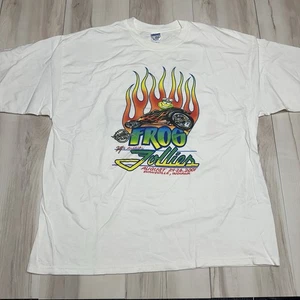 Vintage Hot Rod T-Shirt Herren 2XL - 2001 Frog Follies Hot Rod Show Evansville IN - Bild 1 von 6