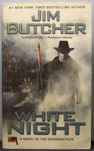 Butcher, Jim - White Night [Dresden Files #19 PB 2008 Very Good- - Picture 1 of 3