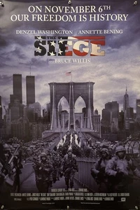 Póster original de la película The Siege 1998 - Denzel Washington/Bruce Willis - Imagen 1 de 6