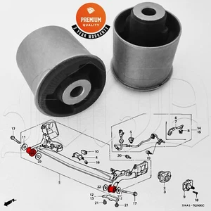 REAR AXLE SUBFRAME BUSH BUSHES FOR HONDA CIVIC FN FK 2.0 TYPE R 1.8 2.2 CTDi NEW - Picture 1 of 5