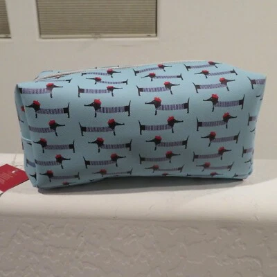 Bolso de Mano de Maquillaje Dachshund Boina Francesa Viaje de Danielle Creations Nuevo con Etiquetas Foto 1 de 2