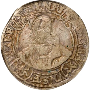 1548 German States Brunswick Wolfenbuttel 1/2 Taler, PCGS VF 35, Wildman Germany - Picture 1 of 4