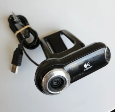 Logitech QuickCam Pro 9000 2MP HD Webcam Built-in Mic, Autofocus,  Zeiss  Optics - Image 1 of 4