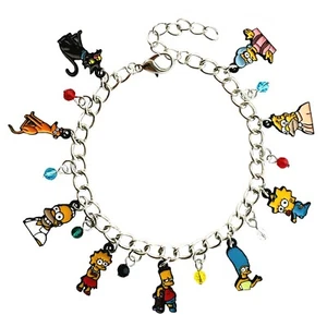 Simpsons Colored Charm Bracelet - Picture 1 of 1