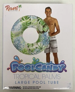 Large Pool Tube Resort Collection Tropical Palms (BH12) - Picture 1 of 2
