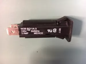 SET DI (2) Interruttore Termico Nuovo W28-SQ11A-3, 250VAC, 32VDC, 3A, 1 Pannello - Foto 1 di 4