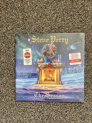 Steve Perry The Season Translucent Red Vinyl with Christmas Card Foto 1 de 2