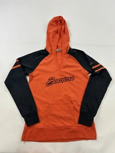 Oregon State Beavers Hoodie Sweatshirt Womens Medium Orange V-Neck Columbia - Picture 1 of 7