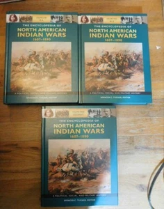 The Encyclopedia of North American Indian Wars, 1607-1890 3 Volume Set - Picture 1 of 5