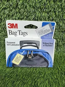 Luggage Tags Scotch 3M Self-Sealing Laminating Pouches for bag tags, 5ct new - Picture 1 of 2