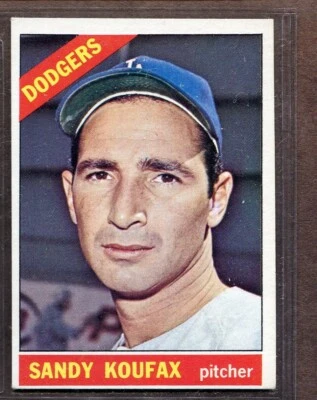 1966 Topps Set-Break #100 Sandy Koufax en muy buen estado-en muy buen estado *Jaysace* Foto 1 de 2
