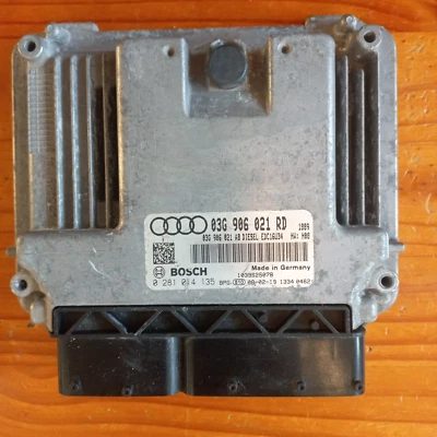 CALCULATEUR  AUDI  A3  1.9 TDI -DÉCODÉ- BOSCH EDC16U34 0281014135/ 03G906021 RD - Image 1 of 2