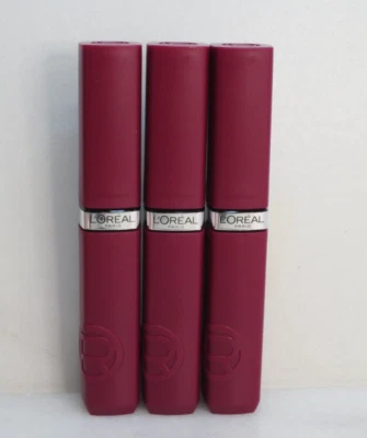 L'OREAL INFALLIBLE LIP COLOR LIPSTICK 560 PAY DAY 0.16 OZ LOT OF 3 - Image 1 of 4