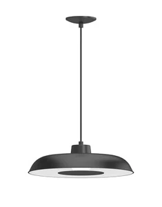 Volume Lighting V2128 18"W LED Pendant - Black - Picture 1 of 1