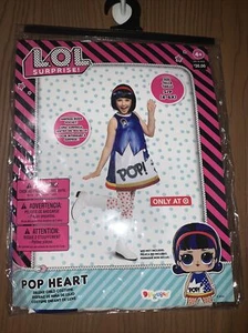 Disguise LOL Surprise Pop Heart Deluxe Girls Child Costume Size Small 4-6X - Picture 1 of 2