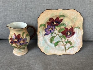 Royal Doulton Magellan Plate & Jug - Bild 1 von 11