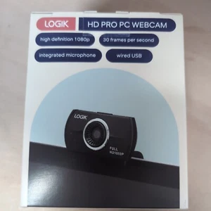 (9) Logik HD Pro PC Webcam, Nero, Nuovo di zecca - Foto 1 di 2