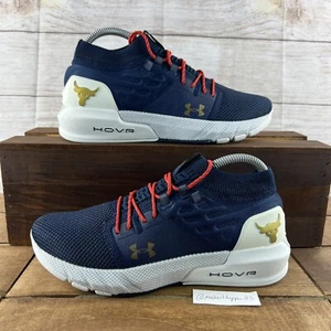 Under Armour Project Rock 2 Training Shoes (3022398-402) Women Size 8.5 - Picture 1 of 9