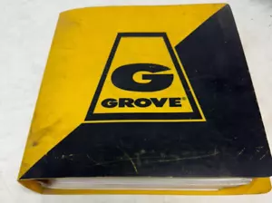 Grove RT65S Rough Terrain Hydraulic Mobile Crane Parts Catalog Serial # 32642 - Picture 1 of 3