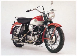 Harley-Davidson Sportster 1958 XLH motocicleta - postal American Thunder - Imagen 1 de 2