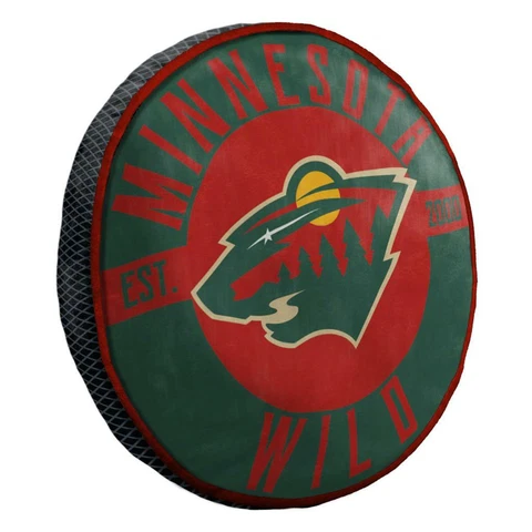 Minnesota Wild Cloud to Go Style Pillow [NEW] NHL Travel Neck Bed Bedding Cover