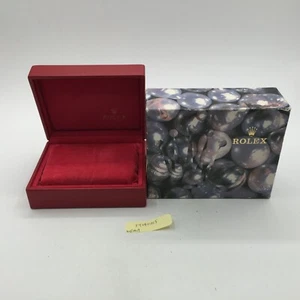 Rolex 79173 Datejust Watch Box Case 14.00.02 Ladies Red Genuine r70411015 - Picture 1 of 15