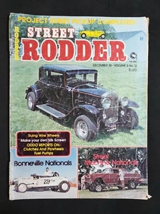 STREET RODDER - Vintage Motoring Enthusiast Magazine Vol.3 No.12 December 1974 - Picture 1 of 4