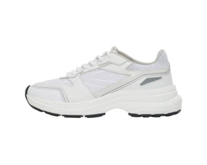 SELECTED FEMME LEATHER CHUNKY TRAINERS - WHITE (BRAND NEW-BOXED) - Picture 1 of 4