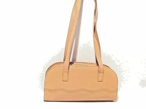 LEDER SCHULTERTASCHE TASCHE #HELLBRAUN #8086 - Bild 1 von 2