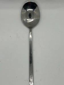 1 Cube by West Elm Serving Spoon Stainless Steel Silverware - Picture 1 of 2