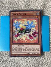 Yugioh! TCG BLOCK SPIDER NECH-EN003 1st Edition Common