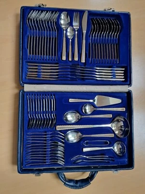 SBS Solingen Besteck 70 teilig 18/10 Chromnickelstahl vergoldet - Bild 1 von 4