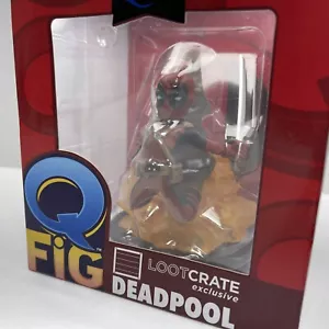 Marvel DEADPOOL Action Figure Q-Fig QMX Loot Crate Exclusive 2015 BRAND NEW - Picture 1 of 12