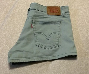 Juniors Size 9 Super Low Light Blue Levi’s Shorts  - Picture 1 of 6