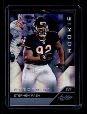 2011 Absolute Memorabilia Spectrum Platinum #169 Stephen Paea 3/5 - NM-MT - Image 1 of 2