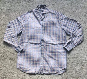 Paul & Shark Yachting Multicolor Check Long Sleeve Button-Down Shirt Men's Large - Picture 1 of 7