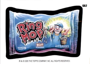 2020 Wacky Packages settimanale agosto artisti ospiti #GA2 Ring Mop Dustin Graham - Foto 1 di 2