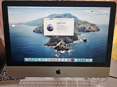 Apple iMac 21.5" Late 2013 i5 2.9GHz 8GB RAM 240GB SSD Mac OS Catalina - Image 1 of 4