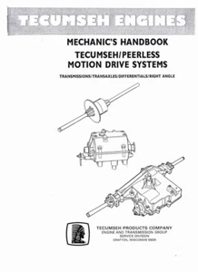 Tecumseh Engine Peerless Motion Drive Systems Mechanics Handbook - Picture 1 of 1